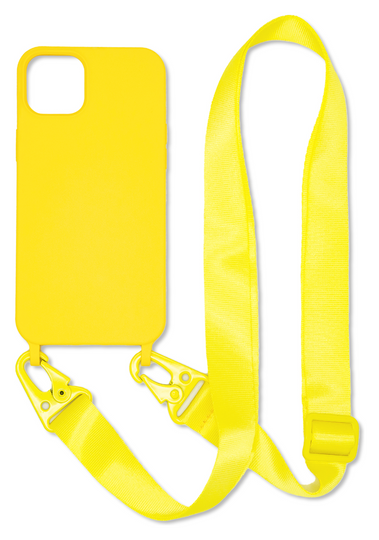 Накладка Strap Silicone Case iPhone 11 Pro, Yellow