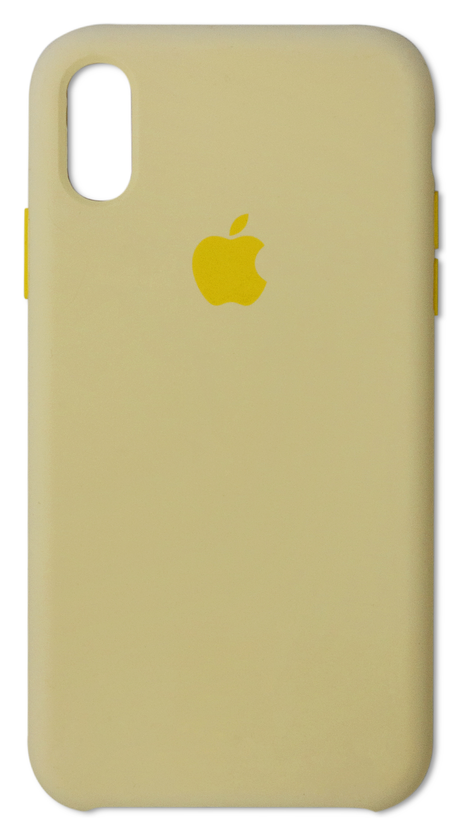 Накладка Silicone Case Apple iPhone XR, (53) Yellow Mellow
