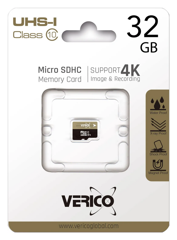 Карта пам'яті MicroSD 32GB Verico UHS-1 (Class 10)