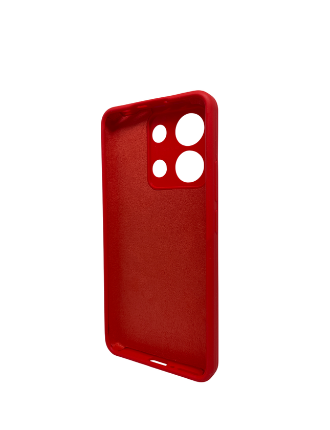 Накладка Silicone Case Original Full Protective AA (No Logo) Xiaomi Redmi Note 13, Red (8)