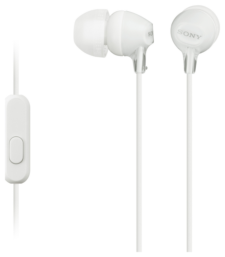 Навушники Sony MDR-EX15LP, White