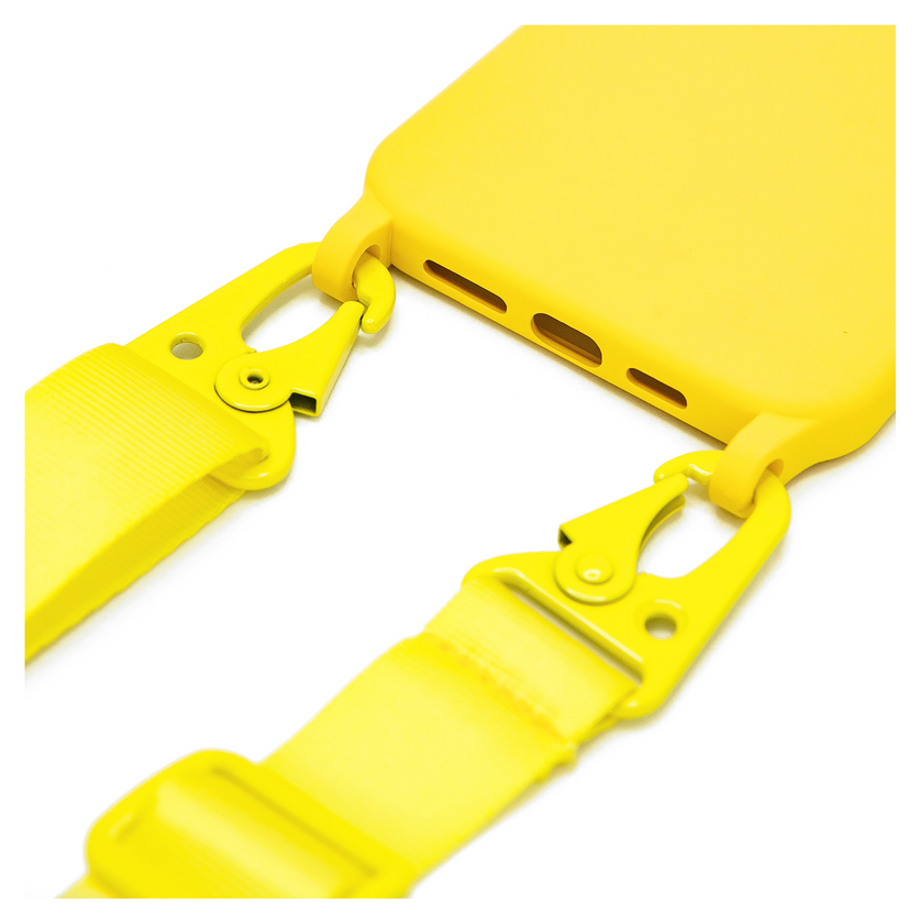 Накладка Strap Silicone Case iPhone 11 Pro, Yellow