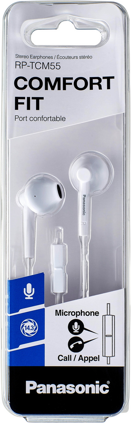 Навушники Panasonic RP-TCM55, White