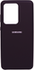 Накладка Silicone Cover (AA) Samsung Galaxy S20 Ultra, Black