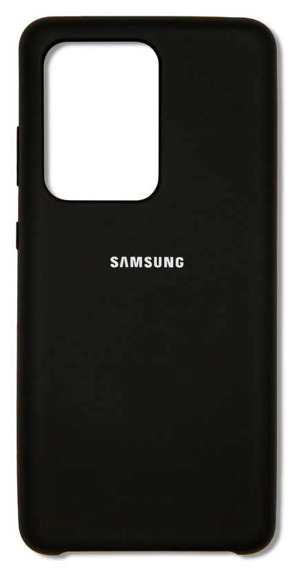 Накладка Silicone Cover (AA) Samsung Galaxy S20 Ultra, Black