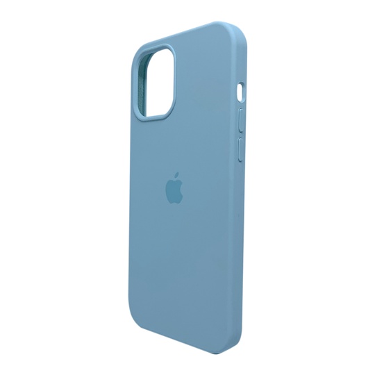 Накладка Silicone Case Full Cover Apple iPhone 12 Pro Max, (17) Seofoam