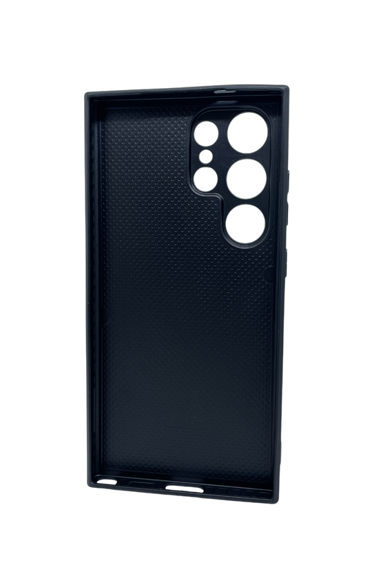 Накладка Chrome Matte Logo Samsung S24 Ultra, Black (9)