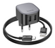 ЗП Hoco CS31A Wing dual-port 2.1A Type-C, Black