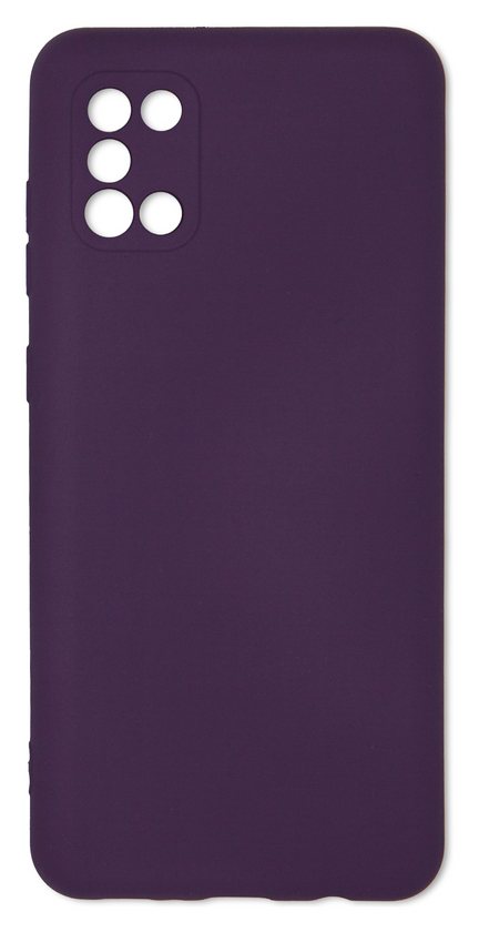 Накладка Silicone Case H/C Full Protective (No Logo) Samsung Galaxy A31 (A315), Purple (9)
