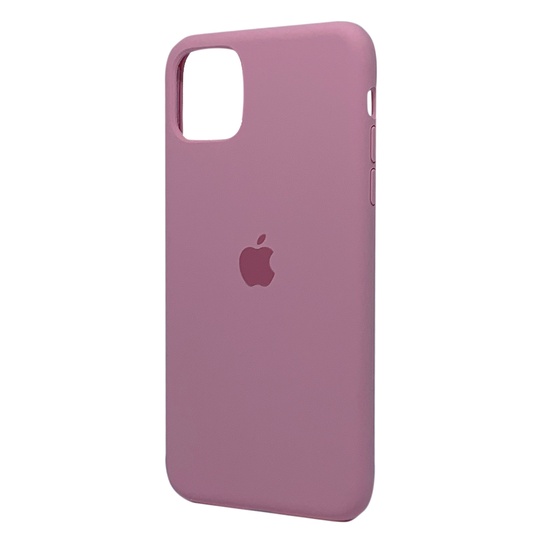 Накладка Silicone Case Full Cover Apple iPhone 11 Pro Max, (6) Light Pink