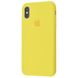 Накладка Silicone Case H/C Apple iPhone XS Max, (41) Canary Yellow