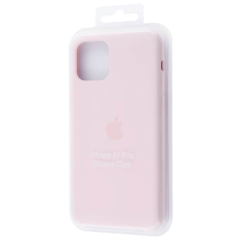 Накладка Silicone Case Apple iPhone 11 Pro Max, (80) Chalk Pink