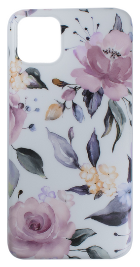 Накладка IMD Marble and Flowers case (TPU) iPhone 11 Pro Max