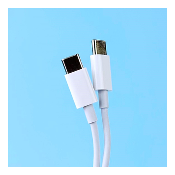 Кабель Type-C to Type-C 1m без упаковки, White