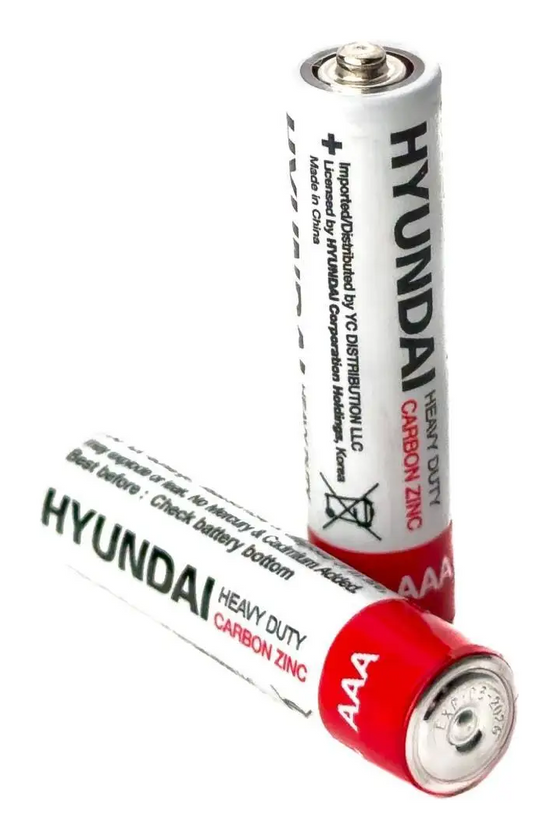 Батарейка HYUNDAI R03 AAA Shrink Heavy Duty 1шт.