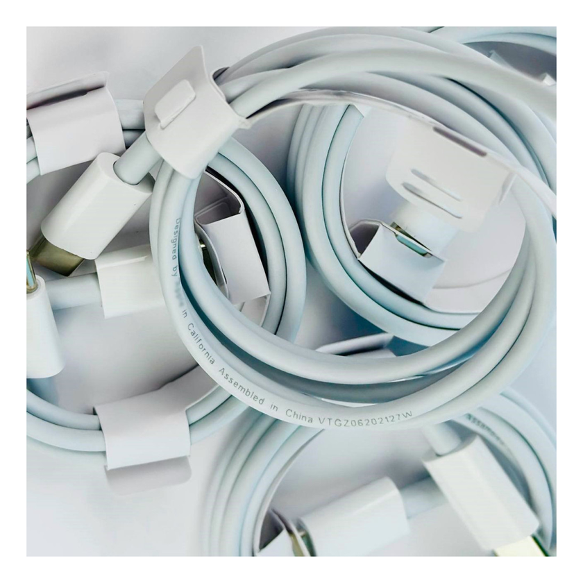 Кабель Type-C to Type-C 1m без упаковки, White