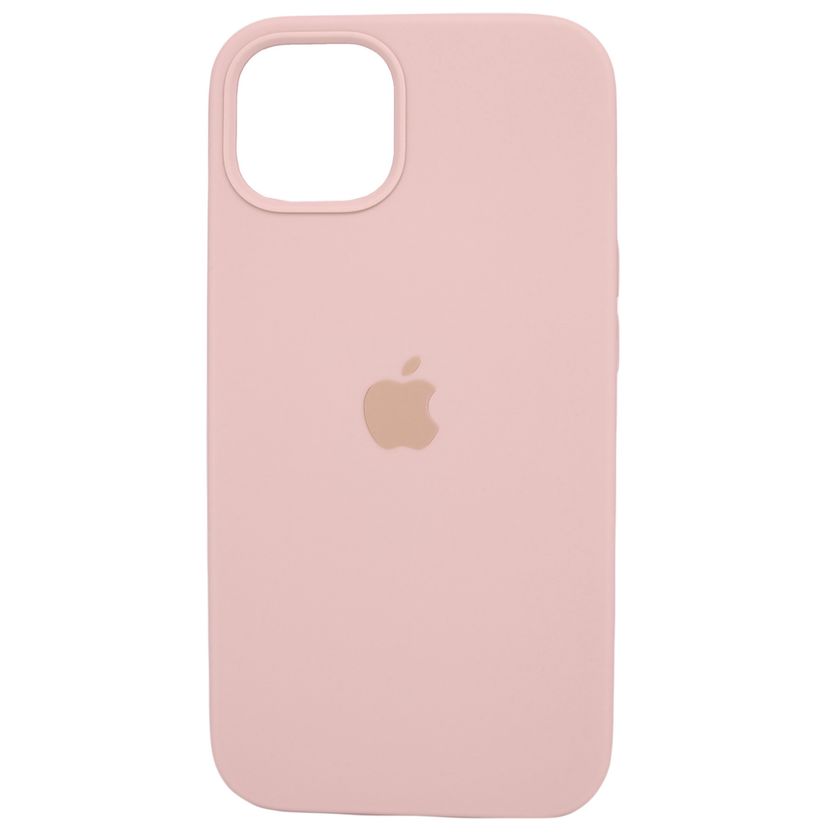 Накладка Silicone Case Full Cover Apple iPhone 13, (19) Pink Sand