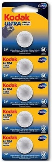 Батарейка Kodak Ultra lit. CR2016 1шт.