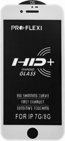 Захисне скло Glass Pro-Flexi HD+ Full Glue iPhone 7/8/SE 2, White