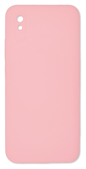 Накладка Silicone Case Original Full Protective AA (No Logo) Xiaomi Redmi 9A, Pink (5)