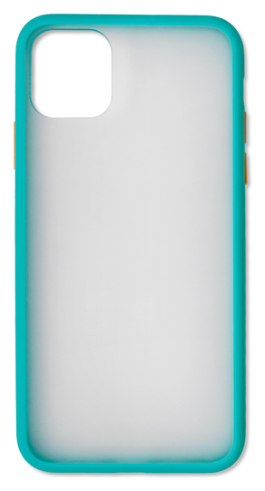 Накладка Matte Color Case (TPU) iPhone 11 Pro Max, Mint Green Orange