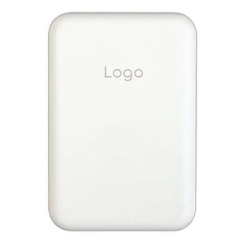 Power Bank For IP MagSafe Battery Pack 10000mAh Type-C Logo, White