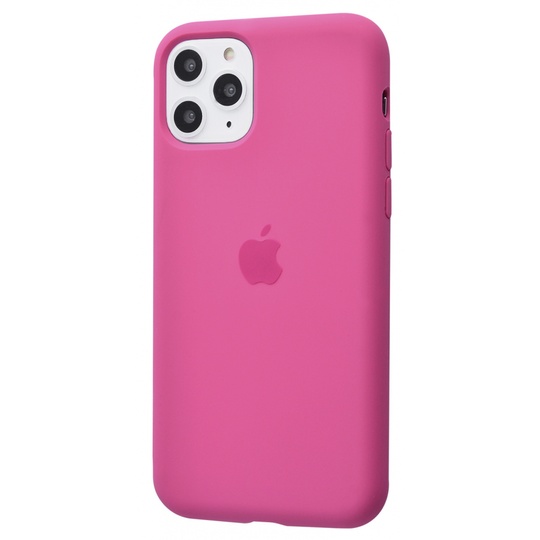 Накладка Silicone Case Full Cover Apple iPhone 11 Pro Max, (54) Dragon Fruit