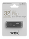 Флешка Verico USB 32GB Flip, Black