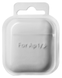 Silicone Case for AirPods 1/2 Hang Case Colorful, White (1)
