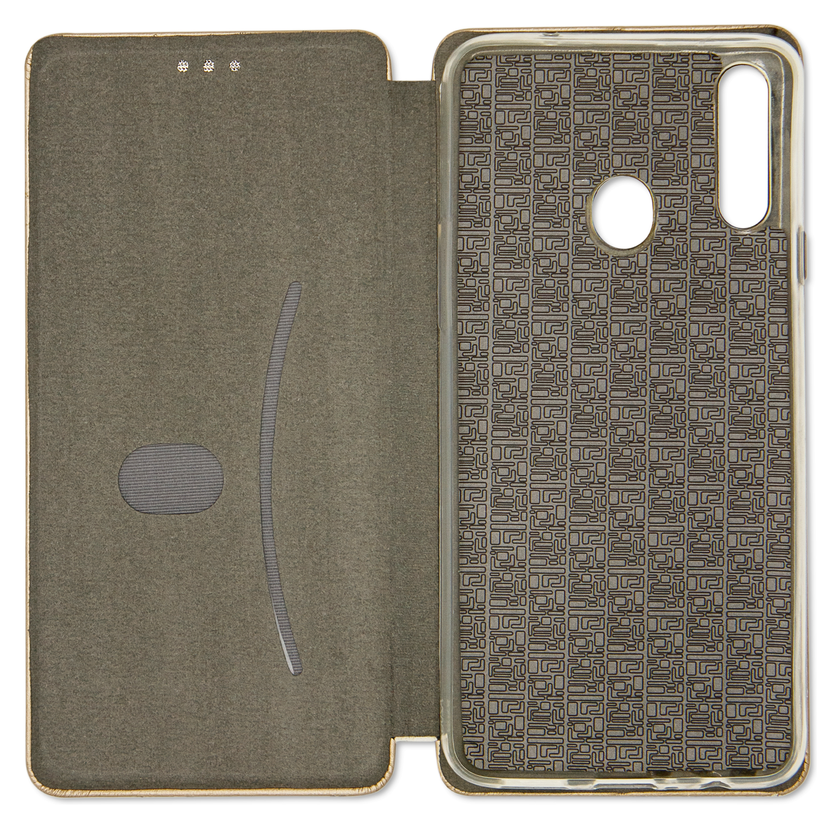 Чохол-Книжка Premium Leather Samsung Galaxy A20s, Gold