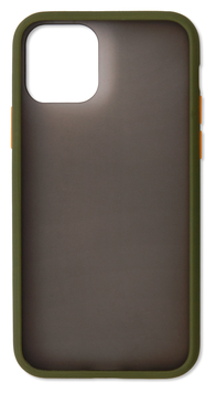 Накладка Matte Color Case (TPU) iPhone 11 Pro Max, Army Green Orange