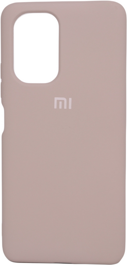 Накладка Silicone Case Full for Xiaomi Poco F3, Pink Sand