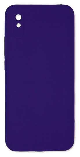 Накладка Silicone Case Original Full Protective AA (No Logo) Xiaomi Redmi 9A, Blue (11)