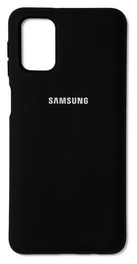 Накладка Silicone Cover/Case Full Protective Samsung M31s (M317), Black