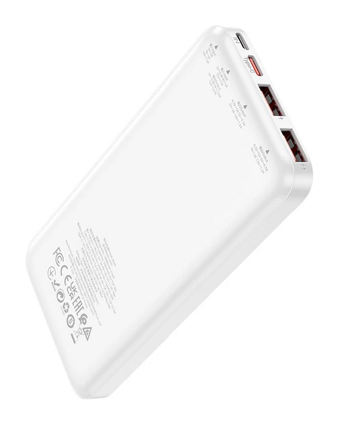 Power Bank Hoco J101 Astute 22.5W 10000mAh, White