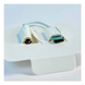 Перехідник USB-C to 3.5mm Original Logo, White, (MU7E2ZM/A)
