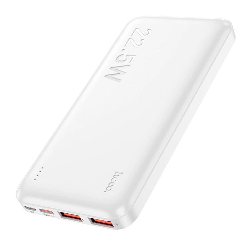 Power Bank Hoco J101 Astute 22.5W 10000mAh, White