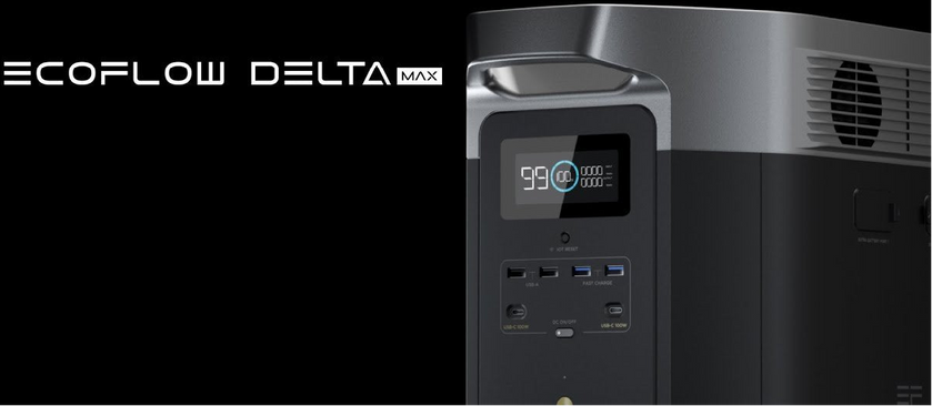 Зарядна станція EcoFlow DELTA Max 1600 (1612 Вт·г), (DELTAMAX1600-EU)