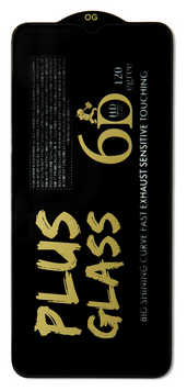Захисне cкло 6D Sam A02S/A02/A03/A03 Core/A03S/A04/A04s/A04e 4G/A04 Core/Redmi 9A/10A/Redmi 9C, Black