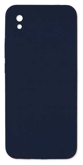 Накладка Silicone Case Original Full Protective AA (No Logo) Xiaomi Redmi 9A, Midnight Blue (12)