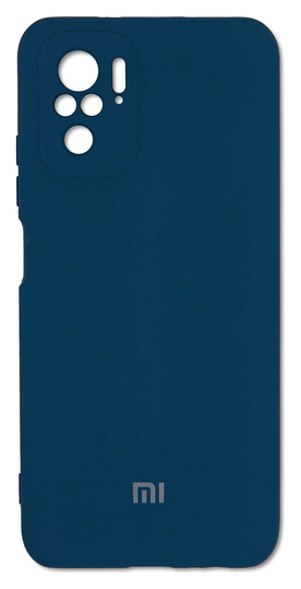 Накладка Silicone Case H/C Separate Camera Xiaomi Redmi Note 10 4G/Redmi Note 10S, Midnight Blue (9)