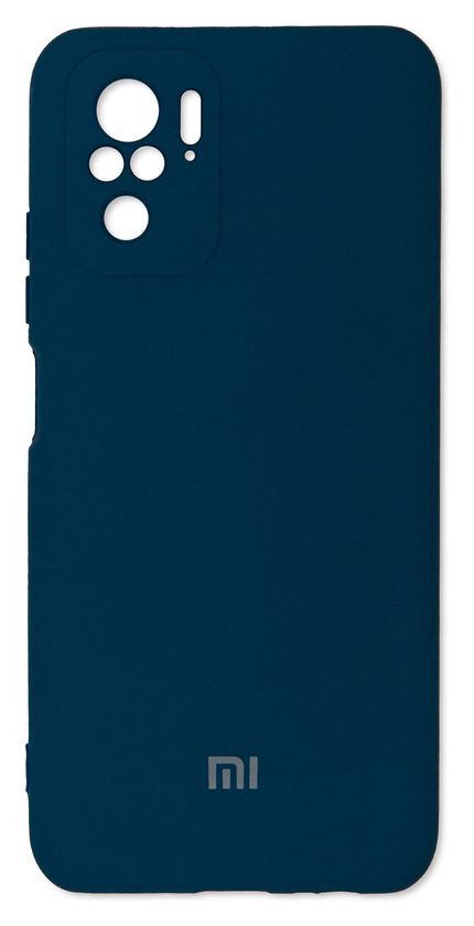Накладка Silicone Case H/C Separate Camera Xiaomi Redmi Note 10 4G/Redmi Note 10S, Midnight Blue (9)