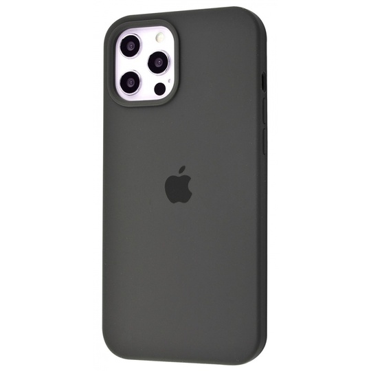 Накладка Silicone Case Full Cover iPhone 12 Pro Max, (50) Virid