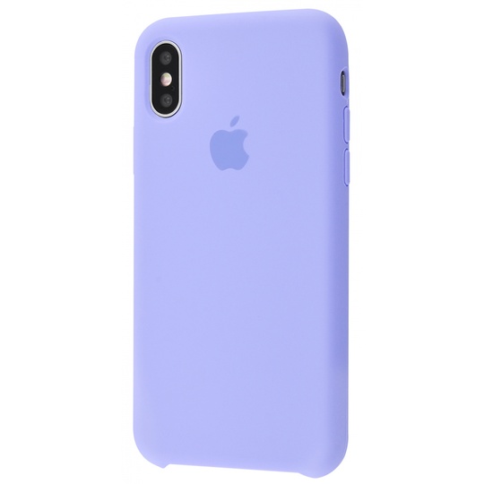Накладка Silicone Case H/C Apple iPhone XS Max, (42) Light Purple