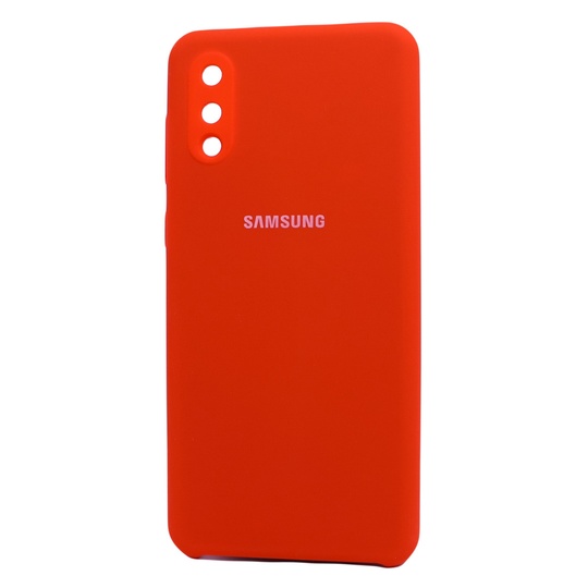 Накладка New Original Soft Case Samsung A02 (A022), Red