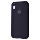 Накладка Silicone Case Full Cover Apple iPhone XR, Black