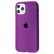 Накладка Silicone Case Full Cover Apple iPhone 11 Pro Max, (86) Violet