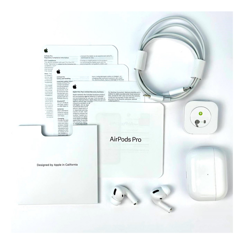 Бездротові навушники Apple AirPods Pro Original series 1:1 з Шумозаглушенням 80%, White