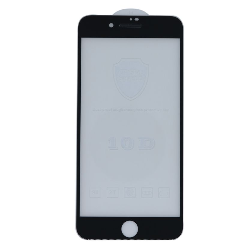 Захисне скло 4D+ сітка динамік iPhone 7 Plus/8 Plus, Black