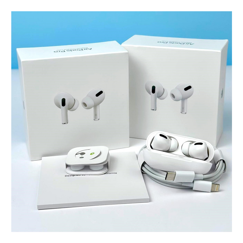 Бездротові навушники Apple AirPods Pro Original series 1:1 з Шумозаглушенням 80%, White